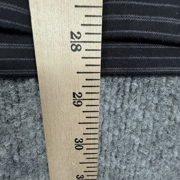 Hathaway Polo Shirt Mens Large Black Gray Striped Premium Pima Cotton Casual - Picture 10 of 11